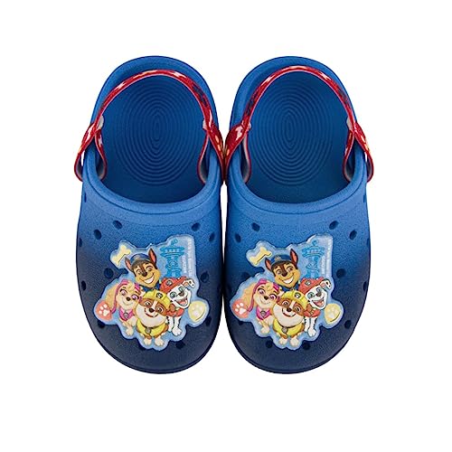 Sandália Babuch Bebê Menino Patrulha Canina Grendene Azul Cor:Azul;Tamanho:23/24