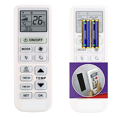 BEKO - Mando Aire Acondicionado BEKO - *Soporte + Pilas Incluidas* - Mando a Distancia Compatible con Aire Acondicionado BEKO. Entrega en 24-48 Horas. BEKO MANDO COMPATIBLE.