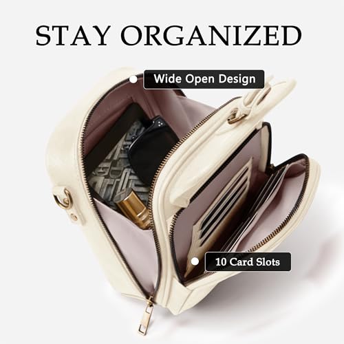 Image of Small Crossbody Bag for Women with Card Slots Vegan Leather Messenger Bag Men Wallet, Cross Body Anti-theft Shoulder Purse
