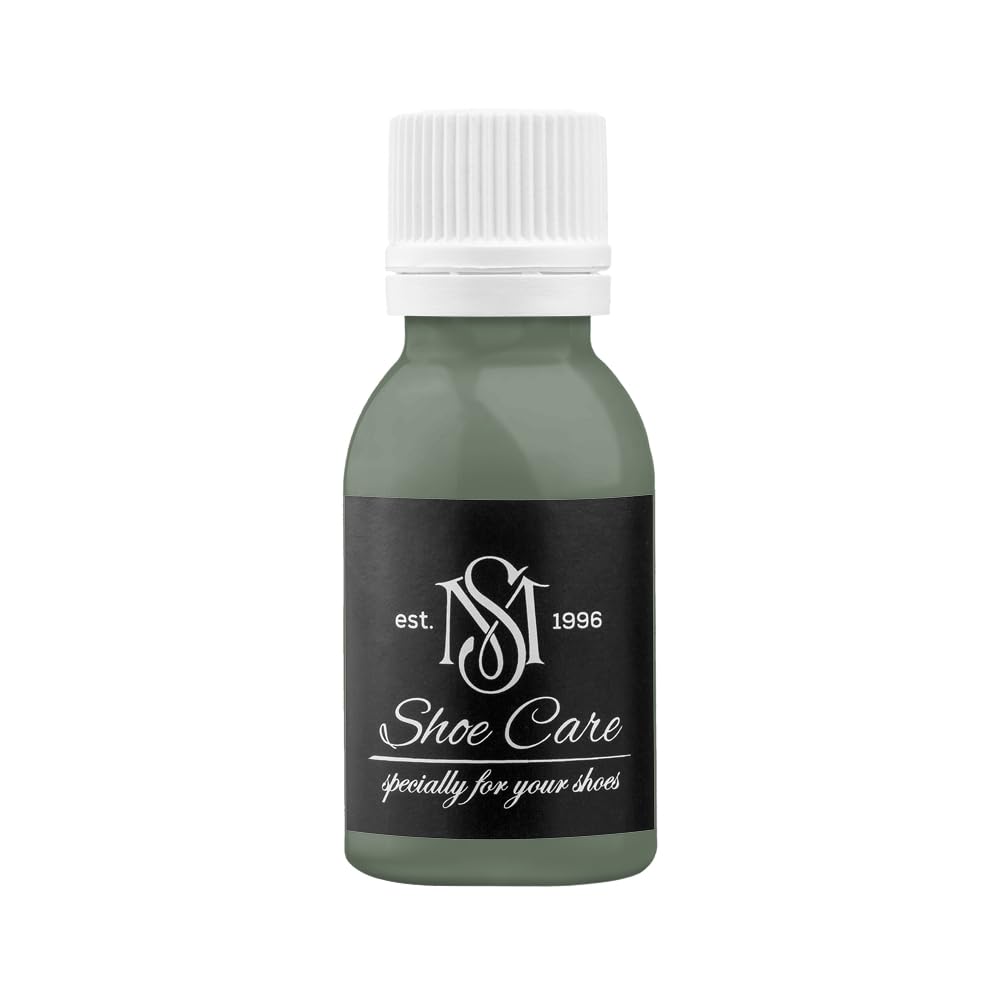 Peinture cuir haute couvrance MAVI STEP vert ardoise pour sneakers