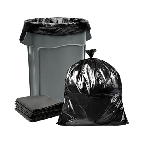 (SG SELLER) Large Black Garbage Bag/Premium Quality Domestic Bin Bag/Extra Strong Trash Bag/Dustbin bags (20 X 22 inch 1KG)
