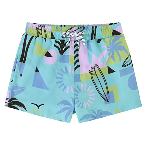 Image of American Trends Boys Swim Trunks Toddler Swim Shorts Bathing Suit Kids Swimsuit Youth Swimwear