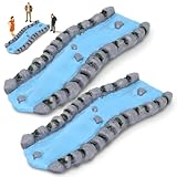 jojofuny Miniature Stream for Fairy Garden River Accessory - 6.57In Resin Water Feature Tray for Dollhouse Landscape Decor and Sand Table Decoration