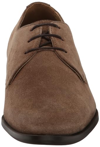 Image of BOSS Men's Colby Smooth Suede Lace Up Derby Dress Shoes