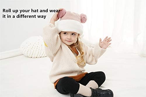 Baby Winter Hat Scarf Set, Unisex Infant Toddler Kids Hat Scarf - Image 5