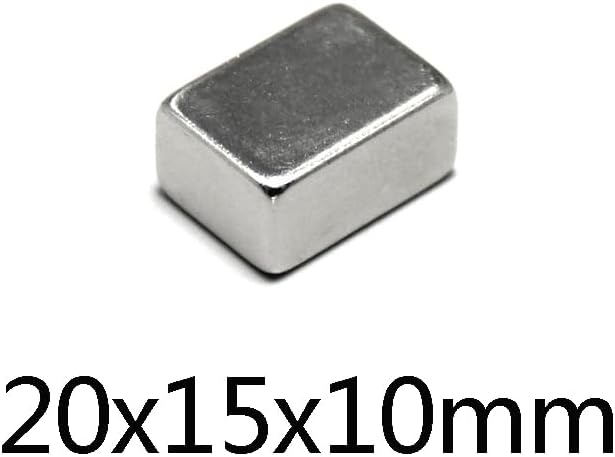 10~30pcs 20x15x10 mm Super Cuboid Block 20x15x10mm Neodymium Magnetic 20mm*15mm*10mm 20 * 15 * 10 mm magnet(2pcs)