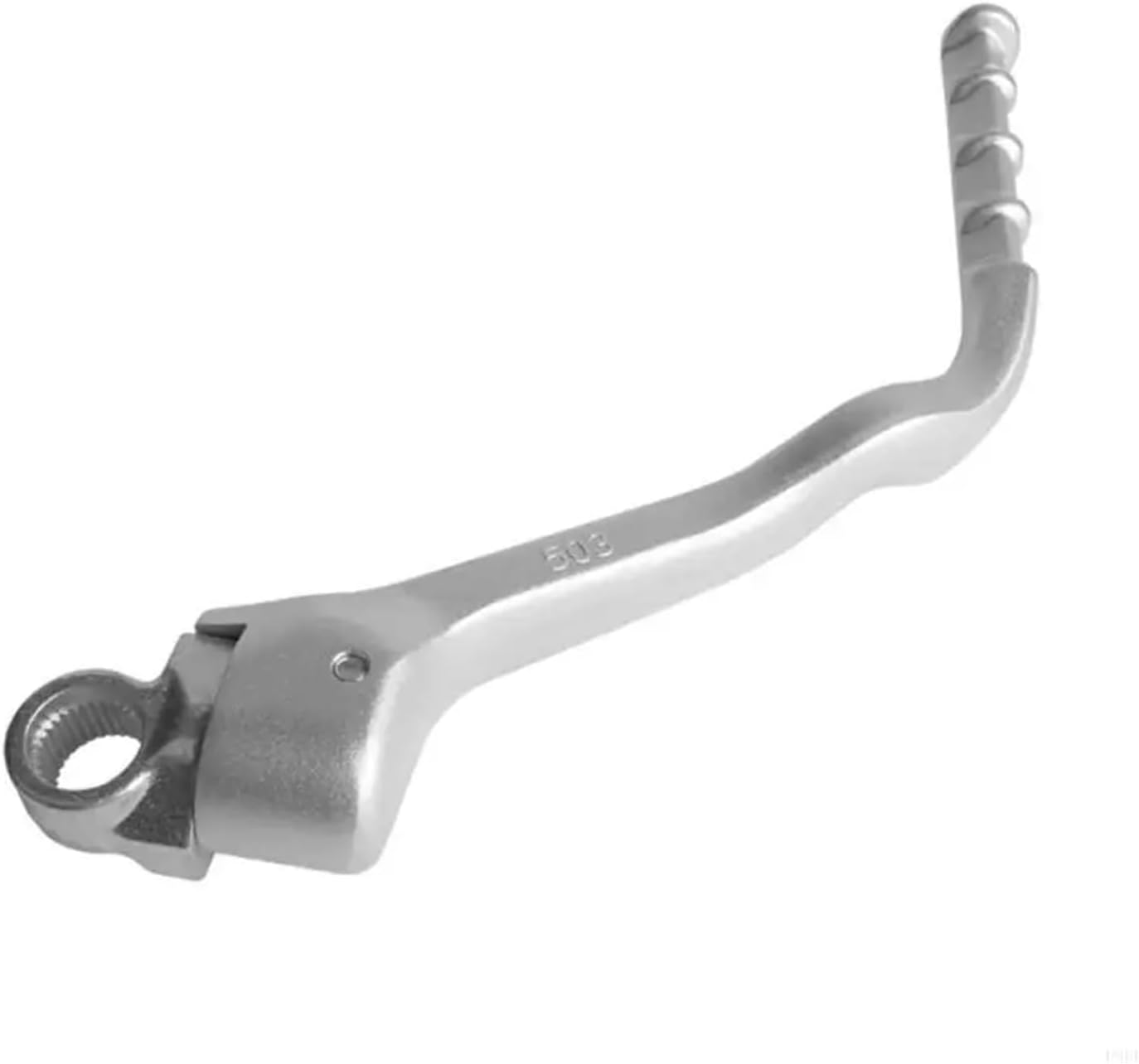 Aluminum Kick Starter Lever Robusts Aluminum Kick Lever High Reliability Kick Lever 250SX 250XC(Silver)
