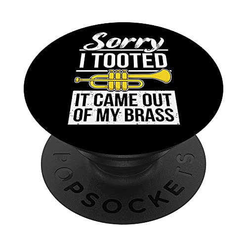 Trompeta Trompetista Refranes Divertidos PopSockets PopGrip Intercambiable Cover
