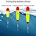 UperUper Fishing Floats Slip Bobbers, EVA Slider Bobbers for Sea Fishing, Freshwater Saltwater, 5PCS Floatage 0.75oz 1.76oz 2.82oz