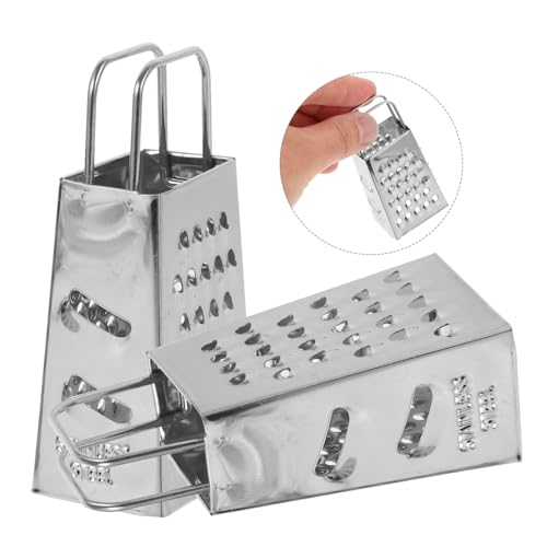 Rallador Manual para Queso Hemobllo Acero Inoxidable 4 Piezas miniatura 6