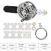 NDNCZDHC Fishing Reel, Metal Reel 2 and 1 Bearings High Speed Durable Fishing Wheel with Handle Fishing Accessory
