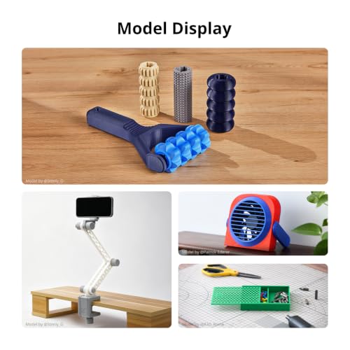 Image of ANYCUBIC ABS Filament 1.75mm, High Strength and Toughness, 3D Printer Filament Dimensional Accuracy + /- 0.03mm, 1KG Reusable Spool (2.2 lbs), Lavender