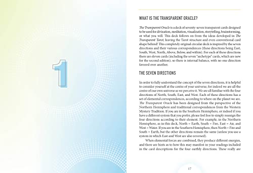 Transparent Oracle: (Oracle Kit Box Set with 77 Cards and Guide Book)