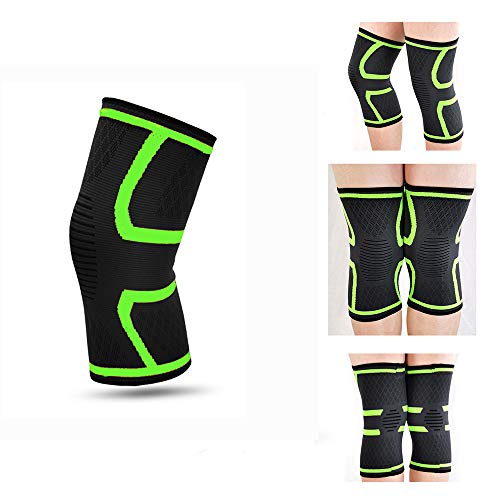 Joelheiras, Andoer Protetor de Joelho Anti-Queda Fino para Corrida de Fitness Ciclismo Montanhismo J