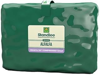 Standlee Hay Company 1100-20010-0-0 Alfalfa Bale, 50 lb