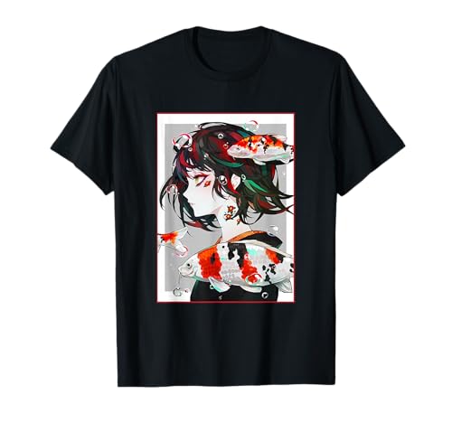 Japanisches Anime Girl T-Shirt