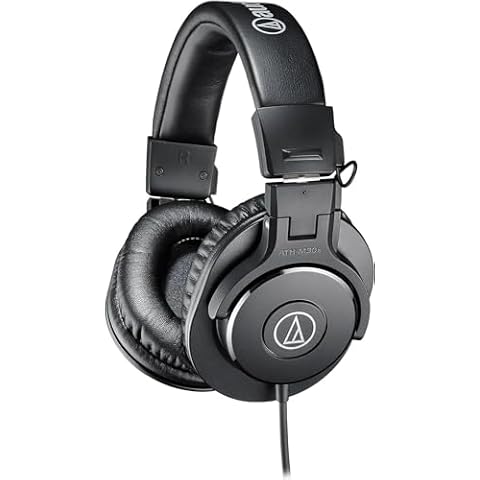Audio-Technica M30x Studio Monitor Headphones Cover