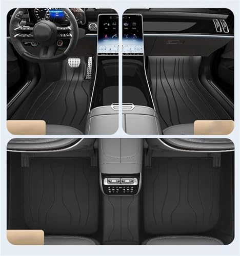 Tapis antidérapants pour BMW E39 cuir sur mesure coussinets talon