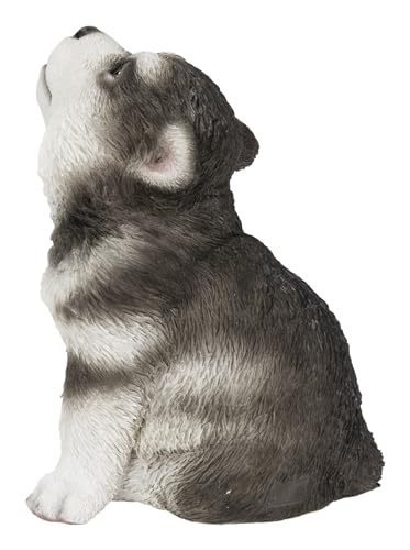 Figura Malamute Alaskan de Resina 6.69 Pulgadas miniatura 4