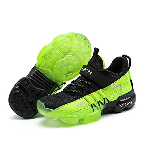 Image of JMFCHI Boys Girls Kids Sneakers Knitted Mesh Running Tennis Athletic Shoes | Breathable,Lightweight,Comfortable,Non-slip,Easy wear,Casual fashion,Indoor outdoor,Gym sport,Daily play,Little /Big Kid