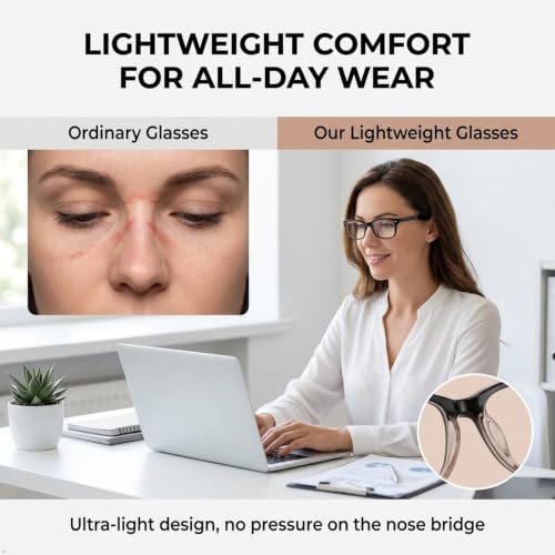 Image of Eyekepper Reading Glasses Men, Readers for Women, 2.50 Stylish Brown