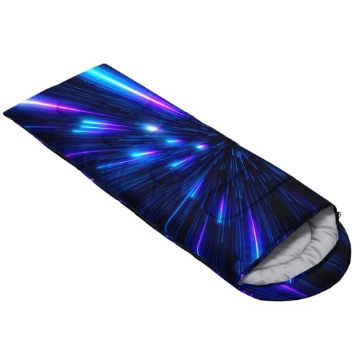 Image of QOOMO Camping Sleeping Bags,3 Season Warm & Cool Weather,Lightweight,Waterproof Sleeping Bags for Adults & Kids,Traveling,and Outdoors,Camping Gear Equipment