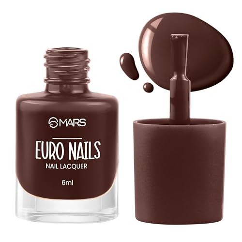 Image of MARS EURO Nail Lacquer | Glossy Gel Finish | Rich Pigmentation | Chip Free | Quick Drying Formula | Long Lasting Nail Polish for Women | (6.0 ml) (Shade-63)