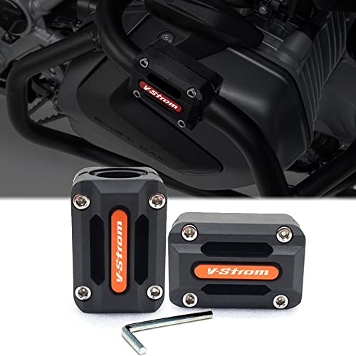 Borjido For SUZUKI V-Strom 250 DL250 vXg[250 1050/TX V-Strom 650/DL650 DL1000 250/DL250 22mm 25mm 28mm I[goCop[  ubN GW 