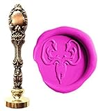 MNYR Vintage Cuttlefish Art Animal Wax Seal Stamp Luxury Bronze Metal Peacock Decorative Wedding Invitations Card Paper Stationary Envelope Custom Logo Picture Monogram Wax Seal Sealing Stamp Set