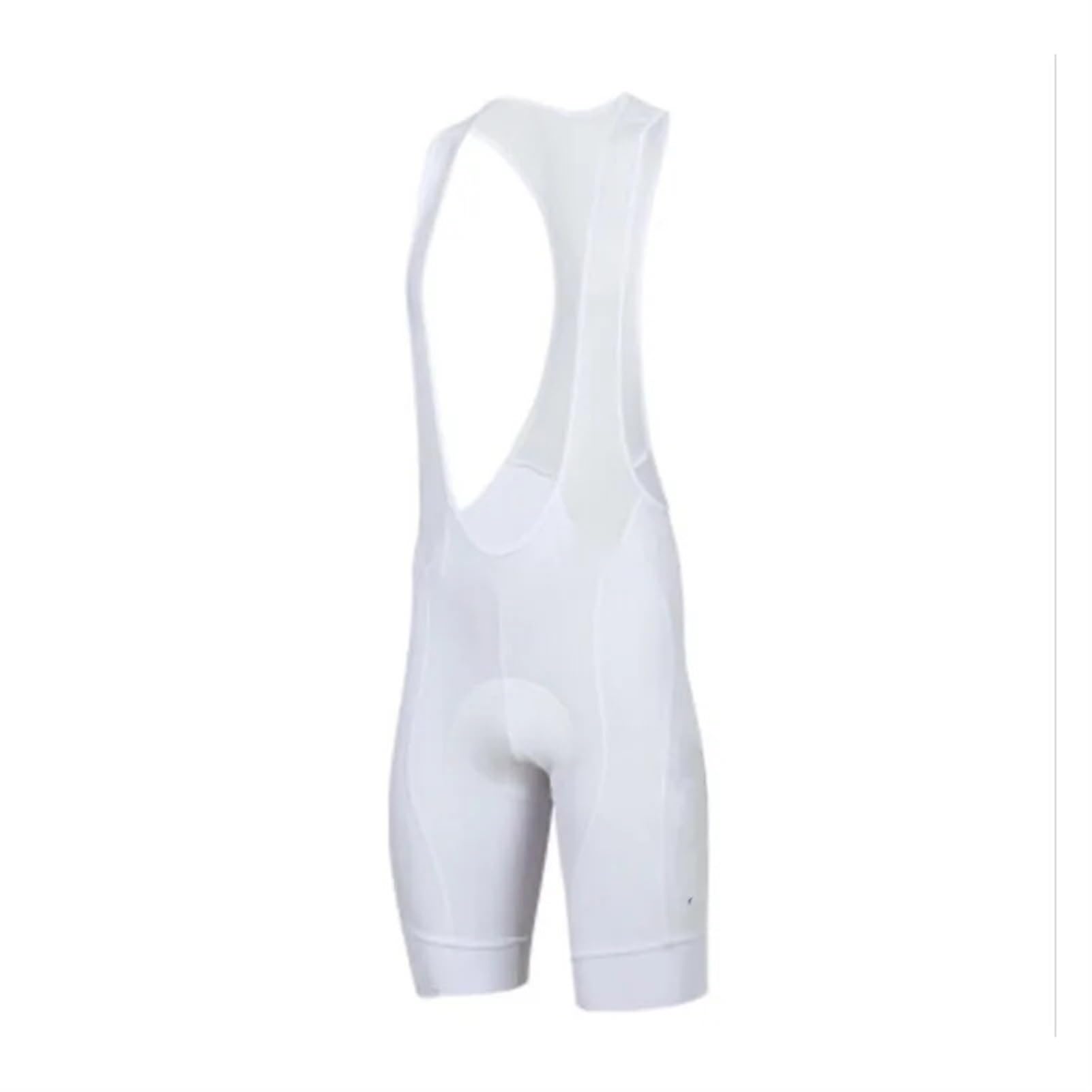 Culotte Ciclismo Hombre Pantalones Cortos de Ciclismo Blancos con puños Cortados for Ciclismo de montaña, Tela con Almohadilla de Gel 9D y Parte Inferior elástica Ropa Ciclismo Hombre