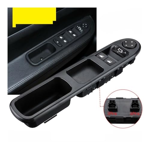 Interrupteur lève-vitre électrique commande bouton 96351622XT pour console centrale de 307 - 2