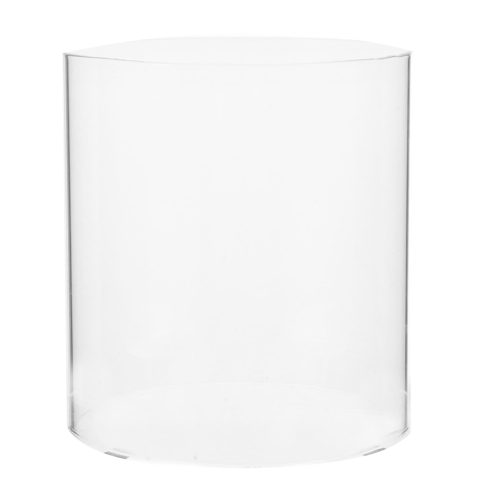 SHOWERORO Glass Oil Lamp Chimney 8Cm Replacement Shade for Kerosene Lamps Suitable for Camping and Outdoor Activities