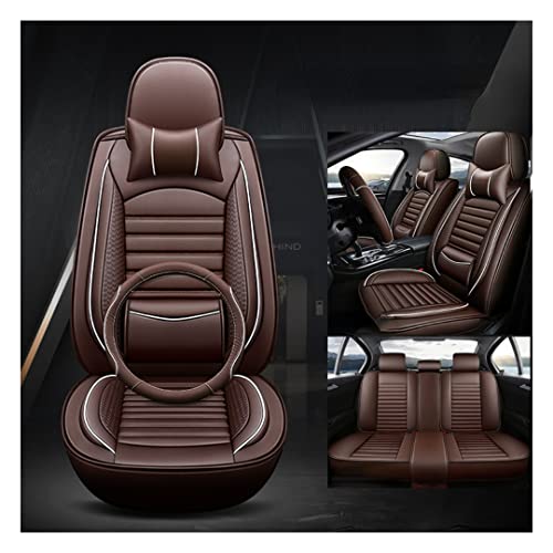 Housses de siège de voiture universelles marron pour Subaru Forester Impreza XV Outback