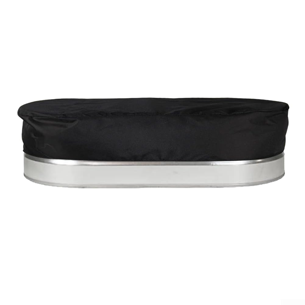 Stock Tank Cover, Oval Reservoir Ice Bath Cover Tank Cover Suitable for Round Stock Tanks- 4ft