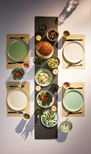KitchenCraft Colourworks Plastic Dinner Plates, Classics Colours, Set of 4 - Image 5