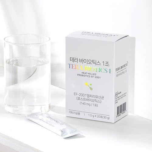 Miniatura 3 de Terabiotics - Barra posbiótica de 1 billón  Suministro para 2 meses (60 barras20 por caja × 3 cajas)  EF-2001 tratado térmicamente, estable en el