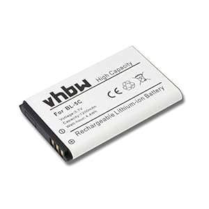 vhbw Accu compatibel met Alcatel 3BN67330AA, 8232, 8232 DECT, Mitel 5610, NEC G355 telefoon (1200mAh, 3,7V, Li-Ion…