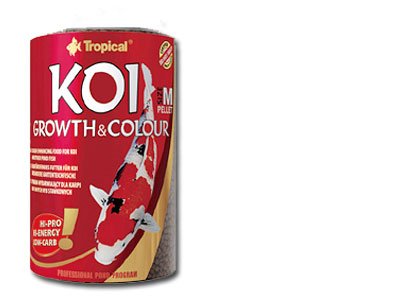 Tropical Koi Growth And Colour Pellet Size M, 1er Pack (1 X 15 kg)