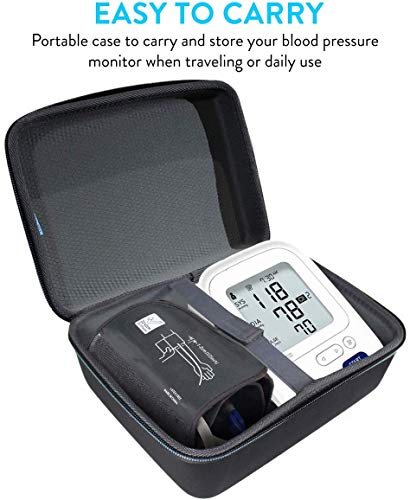 Tudia Eva Empty Case Compatible With Omron Bp7100 3 Series, Omron Bp742N 5 Series / Model 7200, Hard Storage Travel Case For Upper Arm Blood Pressure Monitor [Case Only, Device Not Included] #TOP2