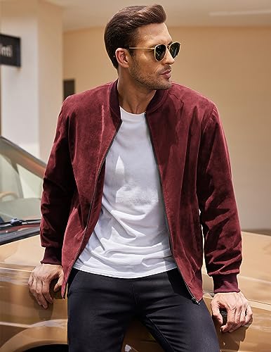 Mejores precios y opiniones de Chaqueta roja cuero que Puedes comprar On-line. 14 Imagen adicional