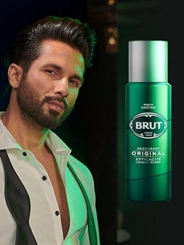 Brut Original Men's Fragrance Gift Set – Aftershave, Eau de Toilette, Deodorant, Splash-On Lotion & Hair & Body Wash – Long-Lasting Classic Scent, 5-Piece Set - Image 5