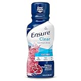 Ensure Clear Blueberry Pomegranate Nutrition Drink, Fat Free, 4 Pack