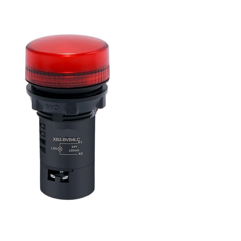 Button Indicator LED Light Signal XB2BVB3LC vm4 Green red White Yellow Blue AC220V24V(XB2BVM4LC)