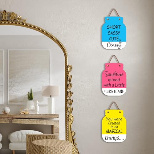 Image of Zesta Wooden Wall Hanging Decorative Items /Hanging Home Wall Decor Items /MDF Decoration Items for Home /Cute Wall Art For Living Room /Home Decor Items Living Room (JAR-10)