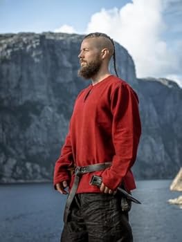 Leonardo Carbone Viking Tuniek Middeleeuwse kleding LARP Ivar groen