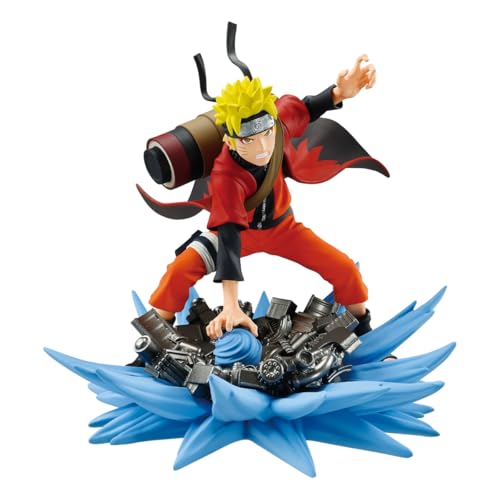 Banpresto BP29496P Figura de Accion Naruto Uzumaki Naruto Shippuden, Memorable Saga Special 12 cm, Multicolor, Figura Coleccionable, Óptimo para los Fanáticos del Anime