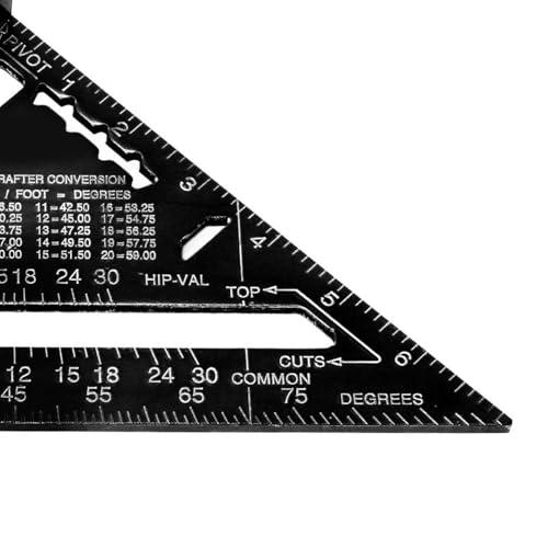 Regla Triangular de Aleación de Aluminio para Carpintería miniatura 5