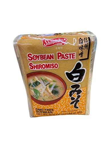 Shirakiku Soybean Paste Shiromiso – GMO FREE Soybean – 2.2lbs (Pack of 3)