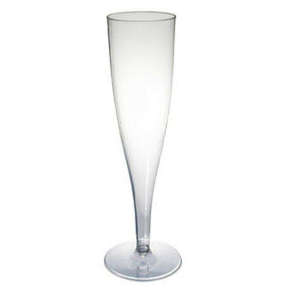 Buy We Can Source It Ltd Plastic Wine Glasses Clear Crystal Biodegradable Prosecco Champagne