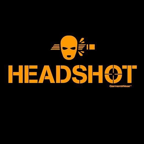 Game rswear Head Shot Maglia a Maniche Lunghe, Nero